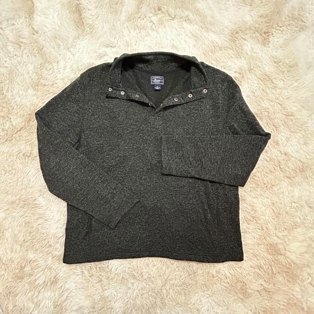 GH Bass & Co Men's Grey Sweater